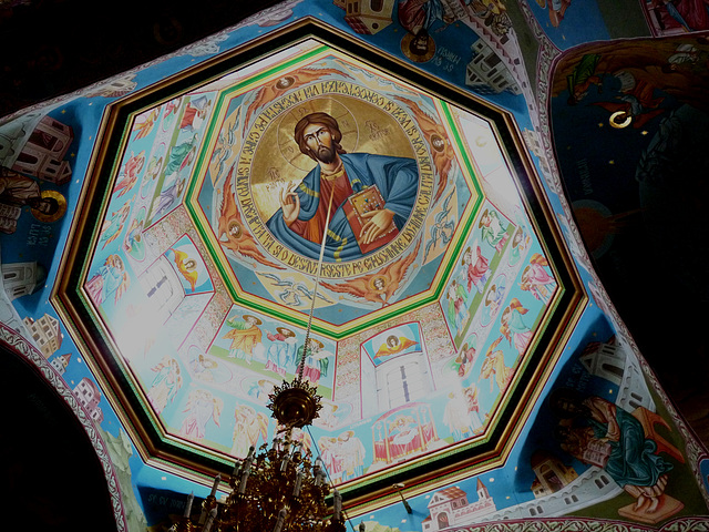 Capriana Monastery- Interior of a Dome