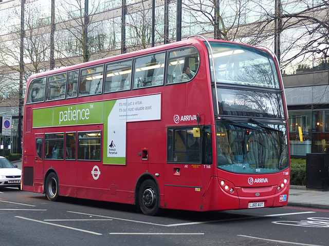 London Buses at Angel (1) - 8 February 2015