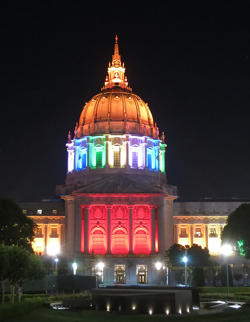 SF City Hall - Pride Weekend (1280)