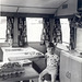Bailey 14 ft caravan interior, photographed in 1959?