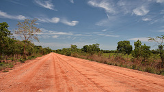 Transpantaneira Highway.  Dry season