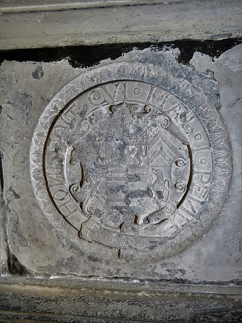 castle hedingham church, essex , c16 tomb of john, 15th earl of oxford +1539