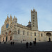 Italy, Siena, Piazza del Duomo and the Cathedral