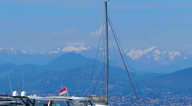 Blick auf die Alpen Blick auf die Alpen