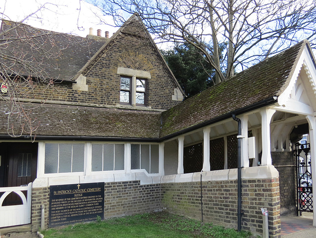 st patrick's cemetery, leyton, london