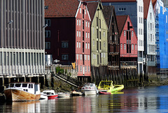 Bryggen (former warehouses),Trondheim