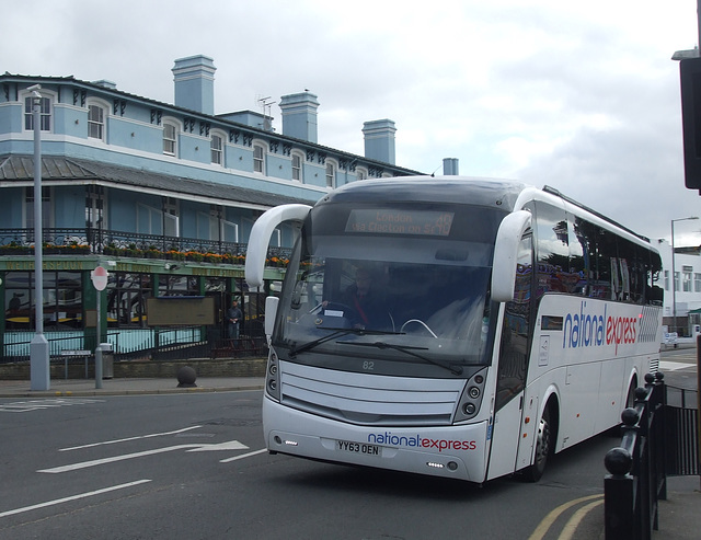 DSCF3363 East Yorkshire (National Express contractor) 82 (YY63 OEN) leaving Clacton-on-Sea - 14 May 2016 DSCF3363 East Yorkshire (National Express contractor) 82 (YY63 OEN) leaving Clacton-on-Sea - 14 May 2016