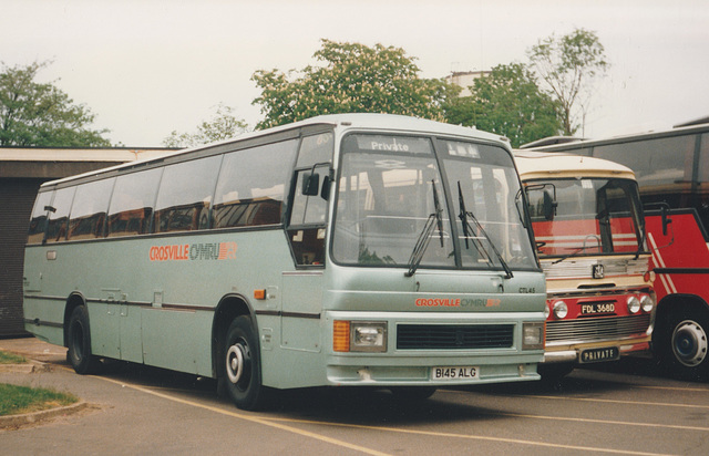 Crosville Wales CTL45 (B145 ALG) at RAF Mildenhall – 26 May 1991 (142-01A) Crosville Wales CTL45 (B145 ALG) at RAF Mildenhall – 26 May 1991 (142-01A)