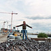 Herbst 2006 am Bauplatz der Elbphilharmonie