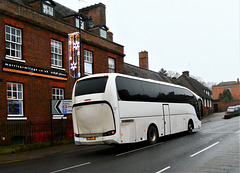 Ambassador Travel 256 (BV17 CUA) in Newmarket - 23 Dec 2021 (P1100266)