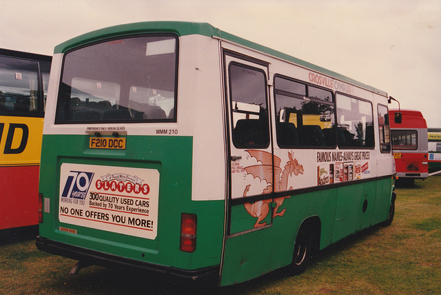 Crosville Wales MMM210 (F210 DCC) at Showbus, Duxford – 26 Sep 1993 (205-35)