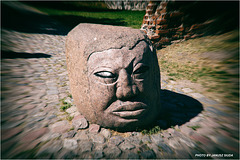 stone head...