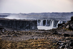 Selfoss, as seen on the trail to Dettifoss