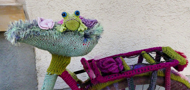 Guerilla-Knitting vom Feinsten