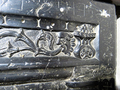 castle hedingham church, essex , c16 tomb of john, 15th earl of oxford +1539