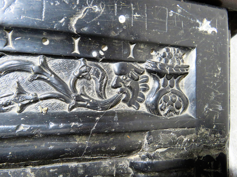 castle hedingham church, essex , c16 tomb of john, 15th earl of oxford +1539