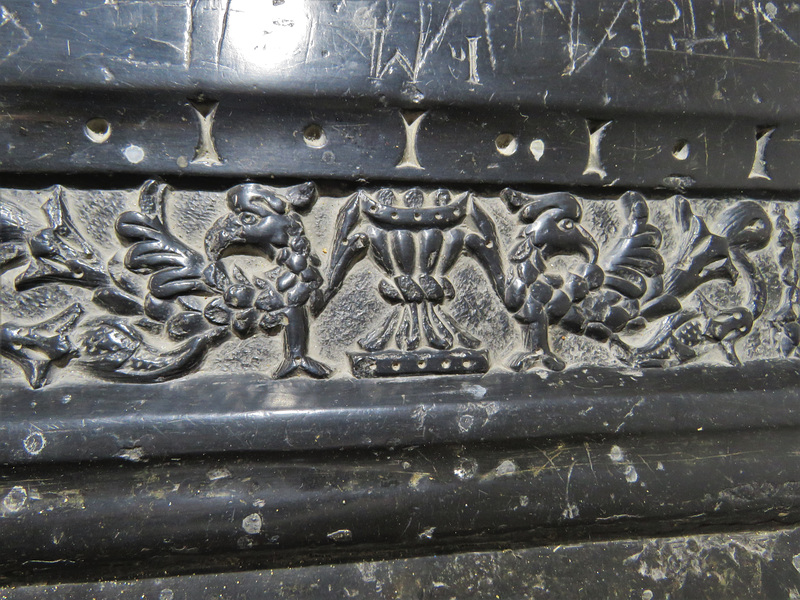 castle hedingham church, essex , c16 tomb of john, 15th earl of oxford +1539