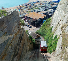 East Hill Funicular, Hastings.