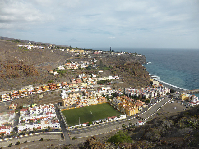 La Gomera: Blick auf Playa de Santiago