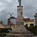 Peru, Puno, Plaza de Armas, Monument to Francisco Bolognesi