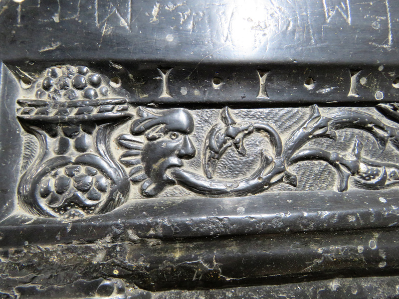 castle hedingham church, essex , c16 tomb of john, 15th earl of oxford +1539