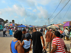 Mercat prop de la terminal a Belize City-Belize