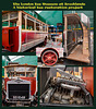 A collage of an interesting restoration project on a rare historic omnibus