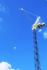 crane on london wall
