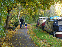 a walk in pink wellies