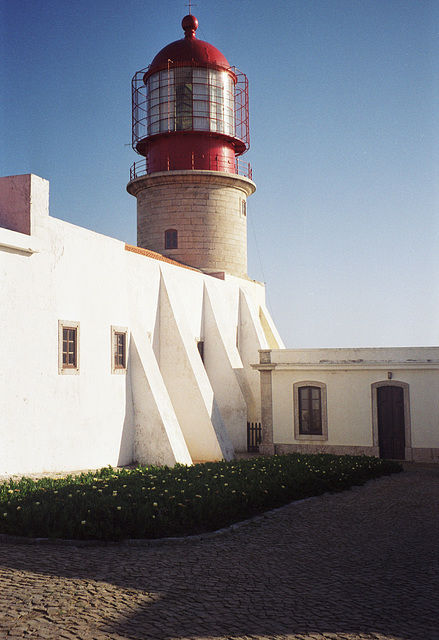 Lighthouse at Cape St Vincente (scan from 2000)
