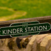 Kinder Station Sign