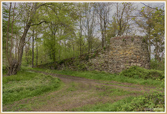 Weißer Turm oberhalb von Wertheim