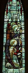 Victorian Stained Glass, Repton Church, Derbyshire