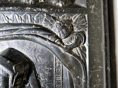castle hedingham church, essex , c16 tomb of john, 15th earl of oxford +1539