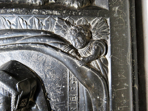 castle hedingham church, essex , c16 tomb of john, 15th earl of oxford +1539