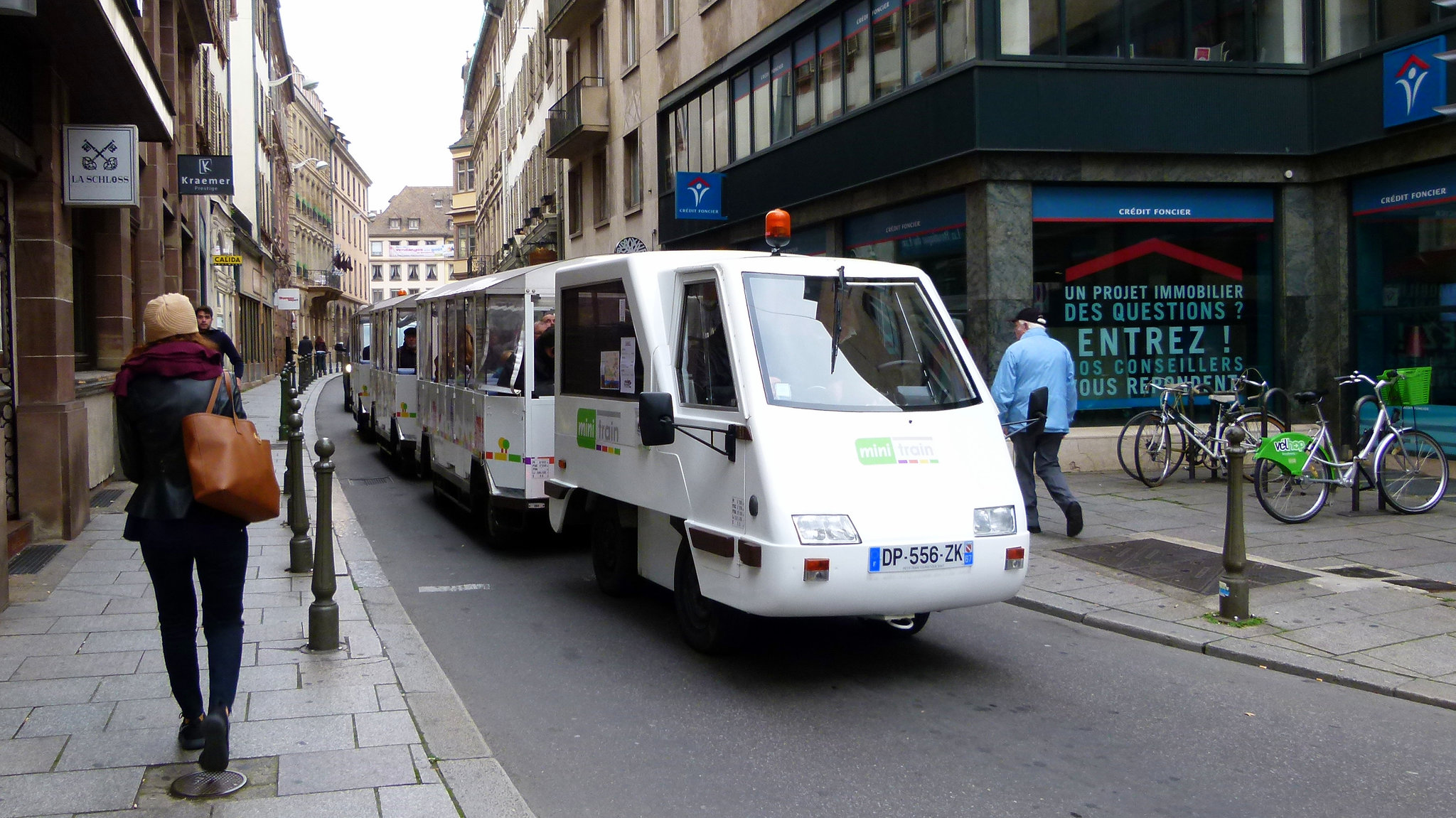 Touristen-ICE in Strasbourg