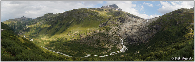 Unterhalb vom Rhonegletscher