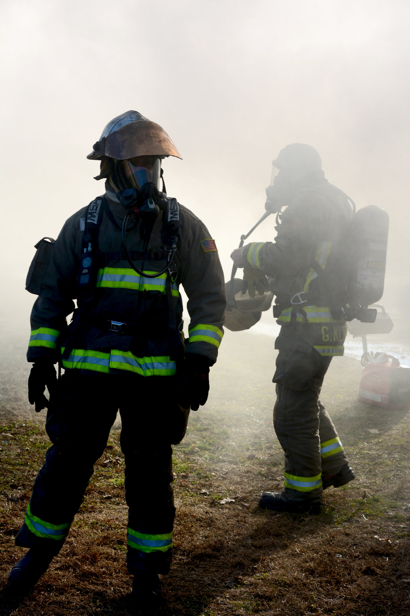 Firefighter training