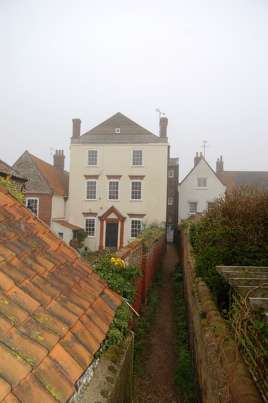 Rear view of the Old Customs House, Cley Next The Sea, Norfolk