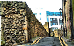 Back Streets and Dereliction. Christmas Day In The City