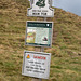 National Trust sign at Mam Tor