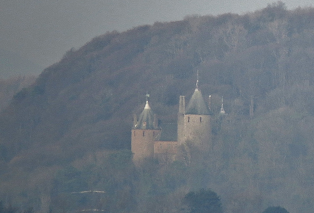 castell coch, glamorgan, wales