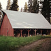 US Forest Service storage barn