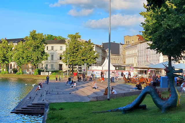 Sommerabend am Pfaffenteich