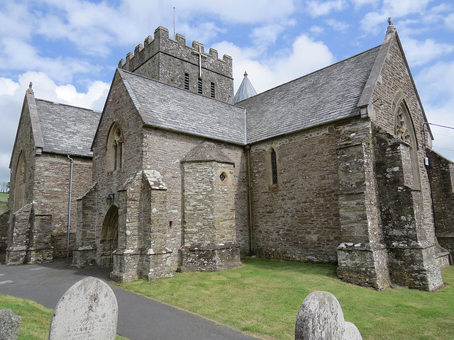 aveton gifford church, devon