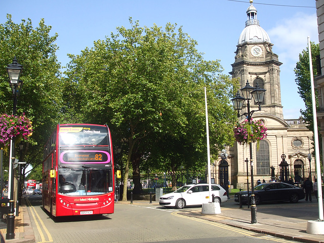 DSCF9505 National Express West Midlands 4754 (BV57 XJX) in Birmingham - 19 Aug 2017