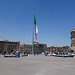 Mexican Flag In The Zocalo