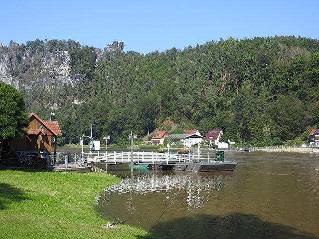 Elbe-Hochwasser in Rathen
