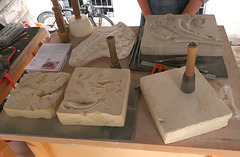 Stone carving