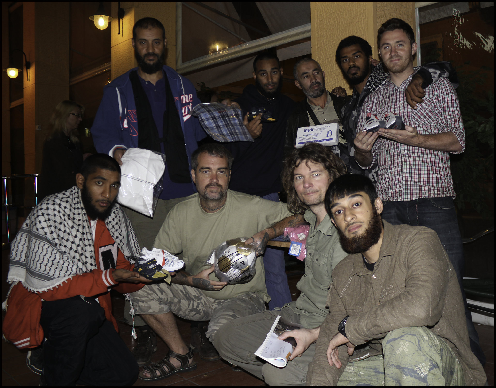 Kidnap victims back on dry land I